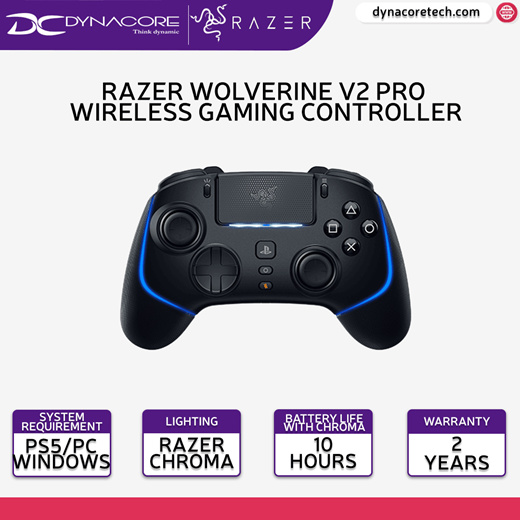 Razer Wolverine V2 Pro, Playstation PS5 Controller, RARE WHITE, Brand  New