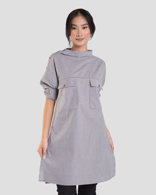 fitted shirt dress