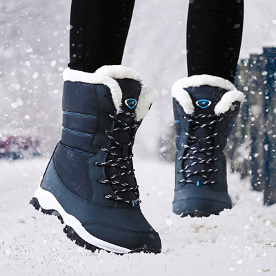 ladies snow boots white