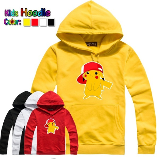 pikachu wearing hoodie