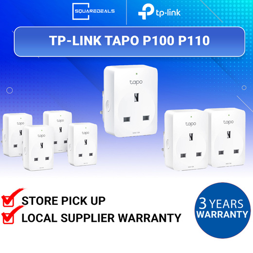 Qoo10 - TP Link Tapo P100 P110 Mini 4 Pack Smart WiFi Socket Plug
