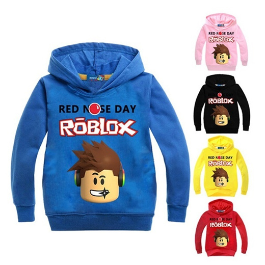 Qoo10 Spring Autumn Kids Tops Sweatshirts Cute Cartoon Roblox Red Nose Day K Kids Fashion - roblox pictures cute boys