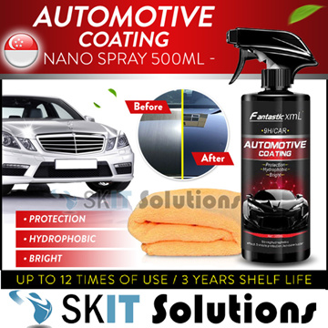 HydroSilex Recharge Spray on Ceramic Coating for Cars, 6 Month Protection, Ultra Hydrophobic Coating, Mirror Shine, Ultimate Paint Protection