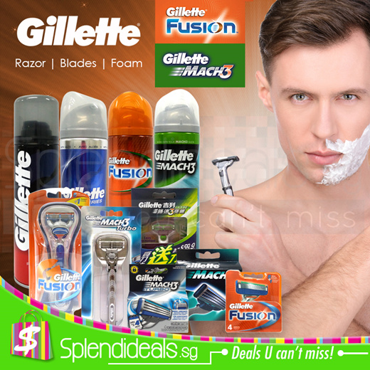 gillette fusion shaving foam