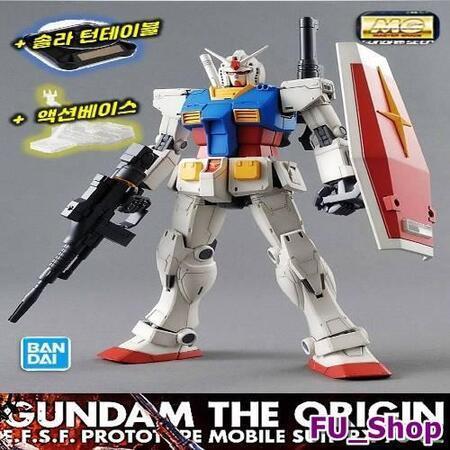 Qoo10 - ForU238 Turntable Action Base with The Origin Gundam Action ...