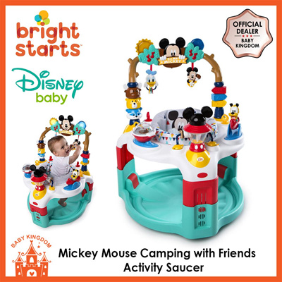 mickey mouse camping with friends activity saucer