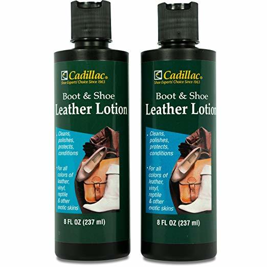 cadillac boot & shoe care leather conditioner