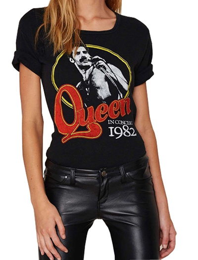 queen band shirt womens