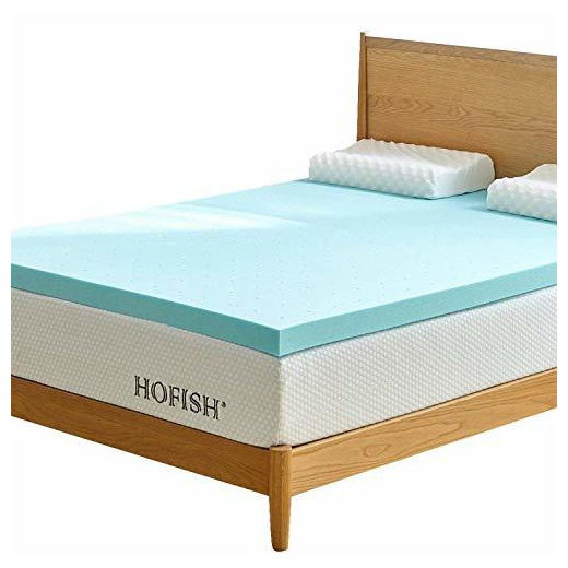 Qoo10 Hofish 3 Inch Gel Memory Foam Mattress Topper Queen Household Bedding