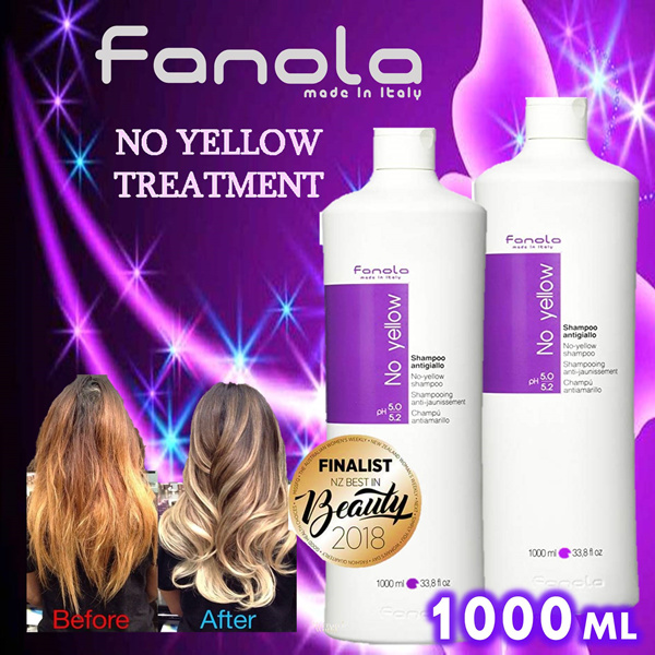 Buy Purple Shampoo 1000ml Fanola Italy No Yellow Treatment