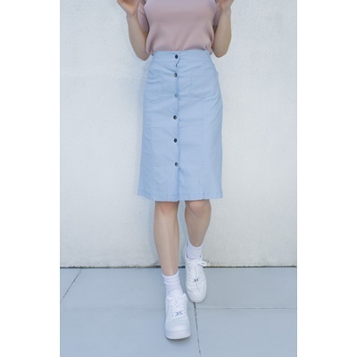 05. button up skirt