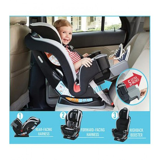 Qoo10 Car Seat Baby, Graco Extend2fit Convertible Car Seat Gotham One Size