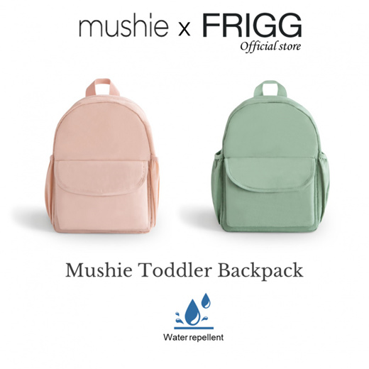 Kids Mini Backpack in Fog - Mushie