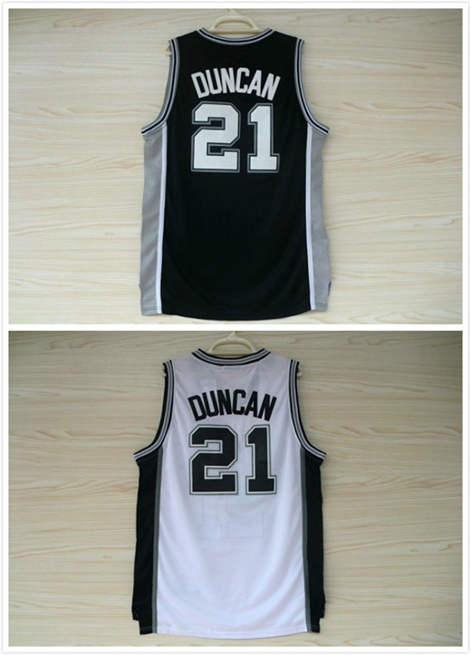 tim duncan black jersey