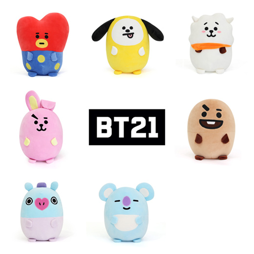 Qoo10 - New BTS BT21 Plush Toy COOKY TATA SHOOKY KOYA CHIMMY RJ MANG Pillow  Do : Kids Fashion