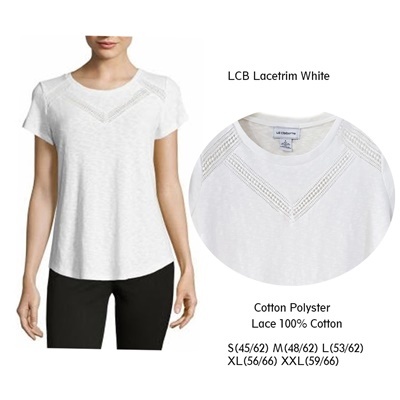 LCB Lacetrim White