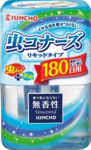 虫コナーズ リキッドタイプ 180日用 無香性 虫よけ 消臭