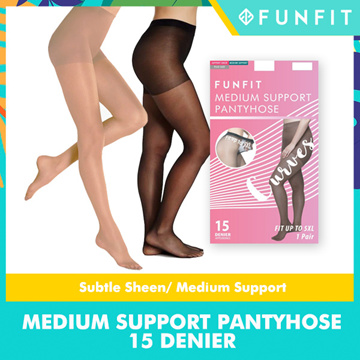 Non-run Pantyhose (2 Colours) 15 Denier, FUNFIT