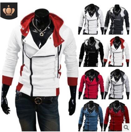 assassin's creed zipper hoodie