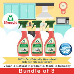 ( 3pcs Bundle ) 100% Eco-Friendly Grapefruit Kitchen Cleaner 500ml