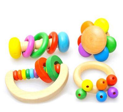 wooden newborn baby toys