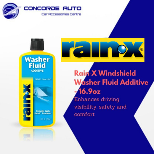 Rain-X RX11806D Washer Fluid Additive, 16.9 Oz