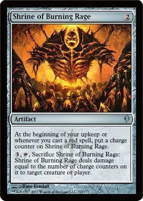 Qoo10 Magic The Gathering Shrine Of Burning Rage By Magic