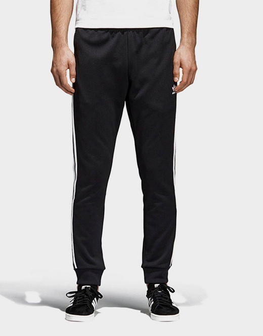 adidas superstar track pants black