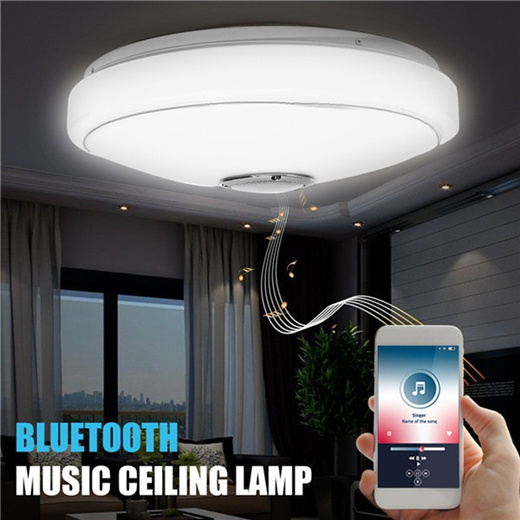 bluetooth speaker light fixture