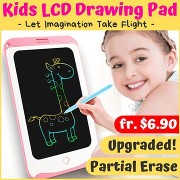 Wholesale children toy paperless notepad drawing tablet for kids kids  drawing pad doodle board electronic writing board kids writing pad From  m.