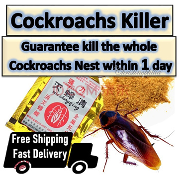 10/20/30 Packs Of Cockroach Green Leaf Powder Bait Repellent To Kill  Household Pests