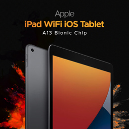 Apple Ipad Wifi Ios Tablet Ipados 15 Apple A13 Bionic Chip 25.91Cm 10.2 Inches