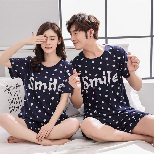 Qoo10 Couple Pyjamas Summer Men S Pajamas Summer Big Size Couple Sydd In Paj Men S Clothing