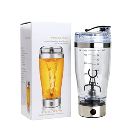 Mini Portable 450ml Electric Automatic Protein Shaker Vortex Mixer Movement  Mixing Mixer USB Rechargeable Tornado Water