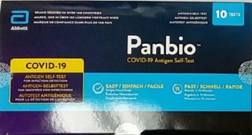 [S$106.90](?34%)[Abbott]Abbott PanBio Antigen Self Test Covid19 Test Kits [10s/20s Tests]