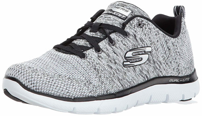 skechers flex appeal 2.0 womens white