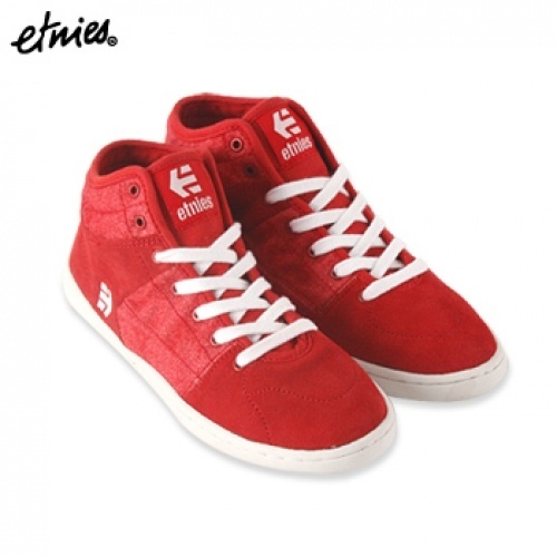 red etnies shoes