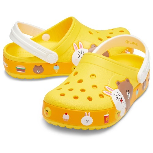 line friends crocs