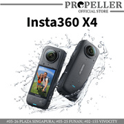 New! X4- 8K Video Resolution / Increased Battery Life / Improved Lens Cover / Waterproof to 10M . Local Stocks Warranty
