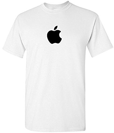 apple monogram shirt