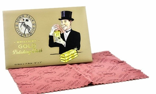 Town Talk Brilliant Gold Polishing Cloth