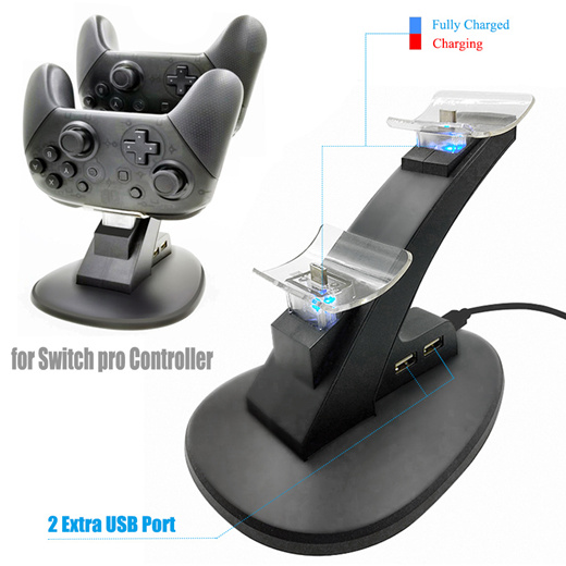 Qoo10 Nintend Switch Pro Controller Dual Usb Charger Stand Usb Charging Sta Small Appliances