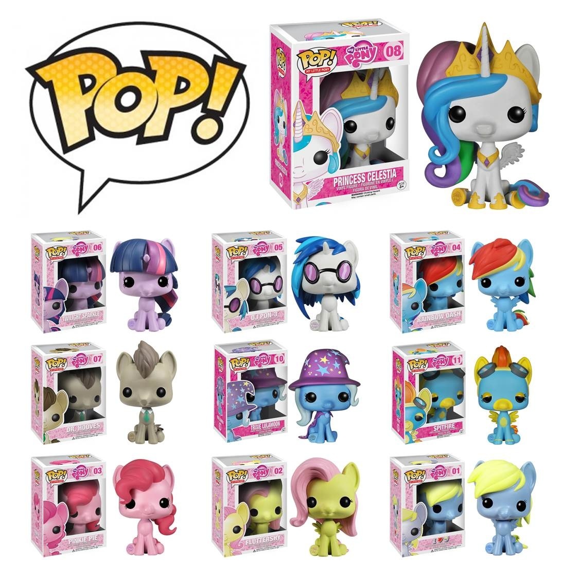 my little pony funko pop collection