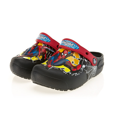 crocs spiderman lights