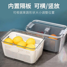 Food Storage Containers for Fridge (3 Pack) - 1.5L Produce Saver Containers  for Refrigerator with Removable Drain Tray Keep Fres - AliExpress