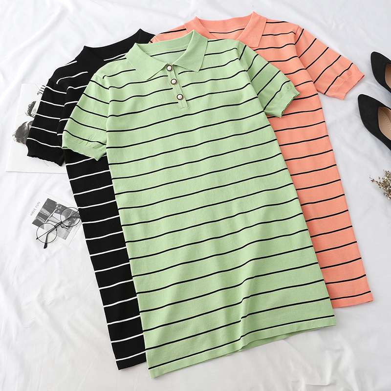 green long sleeve t shirt dress