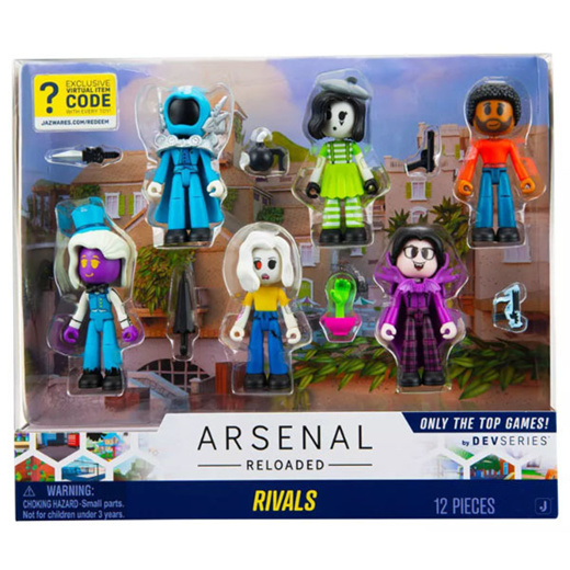 ROBLOX World Zero Action Figure 6-Pack with Virtual Online Code - FAST  SHIPPING