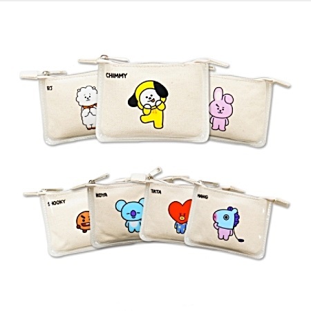 Tata & Cooky BT21 Mini Crossbody Pouch