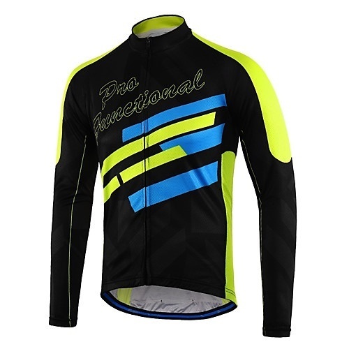 black long sleeve cycling jersey