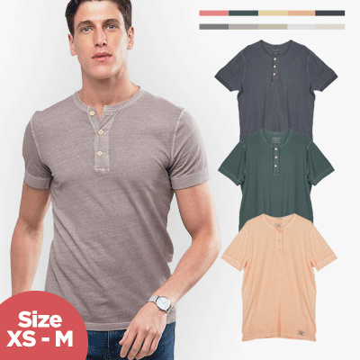 henley t shirt mens